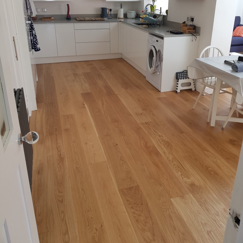 Norske Oak Arendal Brushed Matt Lacquered Engineered Wood Flooring